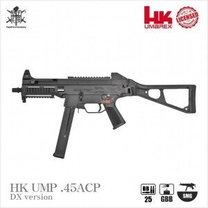 [VFC]HK UMP.45 디럭스버전 GBB  [사이드/상부/언더 레일추가]