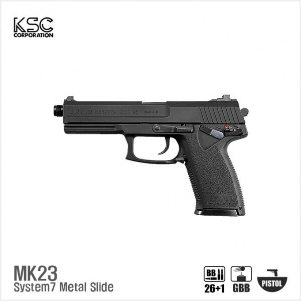 [KSC/KWA] Mk-23 System7 메탈슬라이드